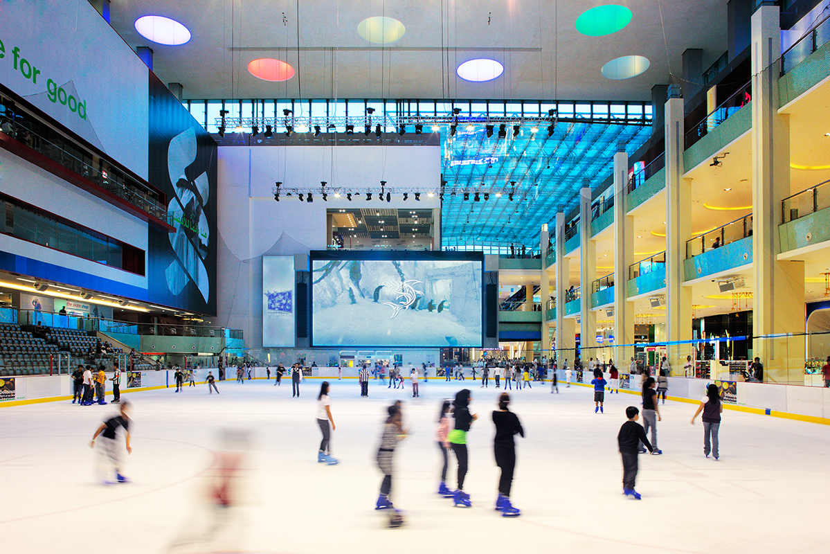Dubai Mall Ice Rink - Tickets l iVenture Card Dubai