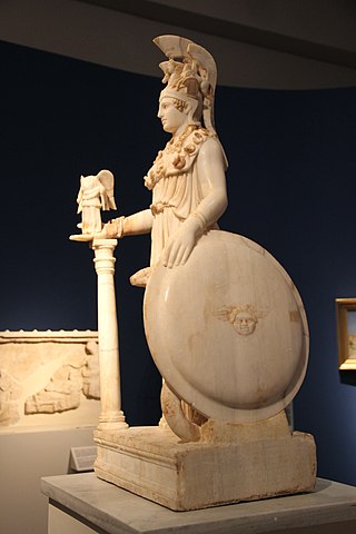 Varvakeion Athena Statue, 200-250 AD by Gary Todd